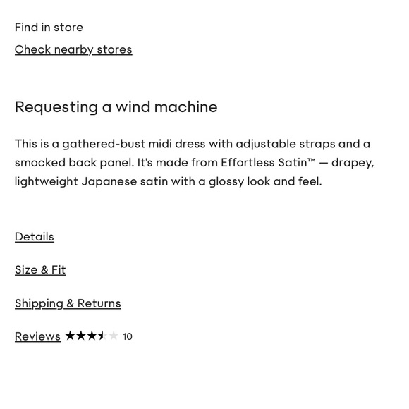 Wilfred Bellow Dress (Satin) - Picture 8 of 12